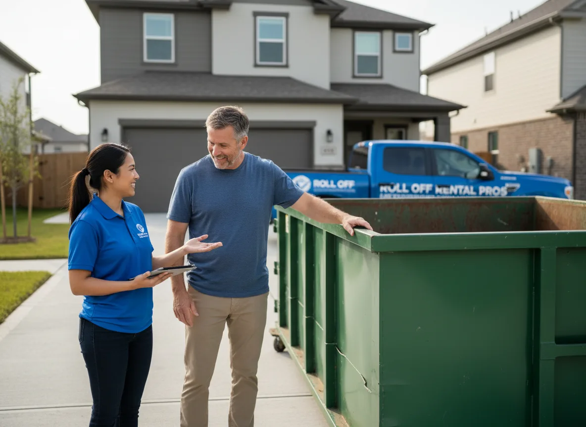 Roll Off Dumpster Rental Achille, OK FAQs